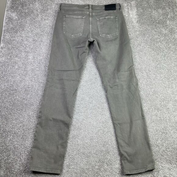 Ag Adriano Goldschmied Tellis Pants Men’s 33X32 Gray Modern Slim Mid-Rise - Picture 3 of 14